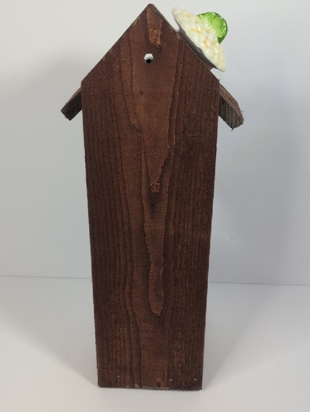 Rustic Wooden Handmade Bird Feeder "Down The Rabbits Hole" - Picture 7 of 16